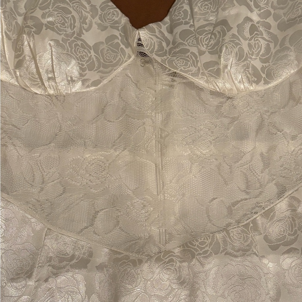 REVOLVE White Lace Wedding Dress - Picture 8 of 10